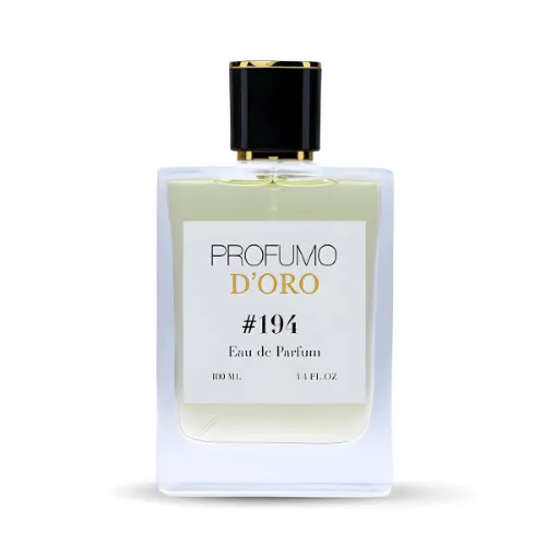 Profumo Doro 194 – edler Flakon mit amber-holzigem Eau de Parfum aus Leder, Vanille und Amber für Herren